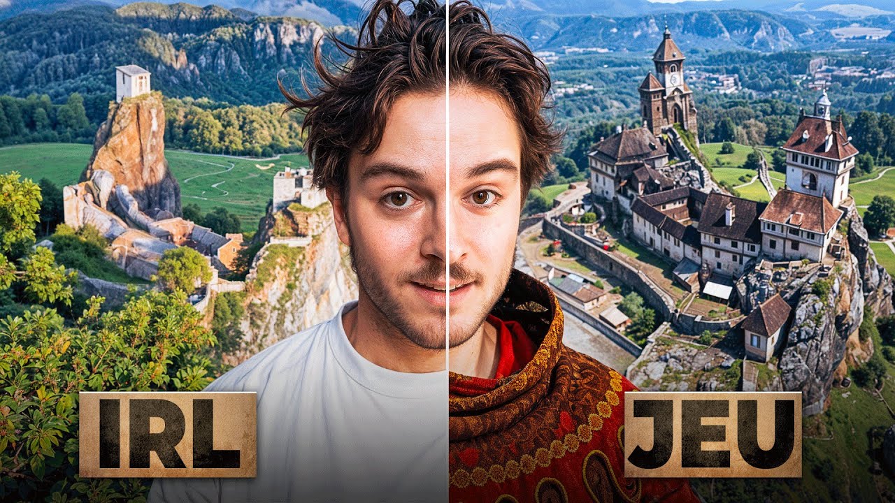 Les lieux de Kingdom Come Deliverance 2 dans la VRAIE VIE