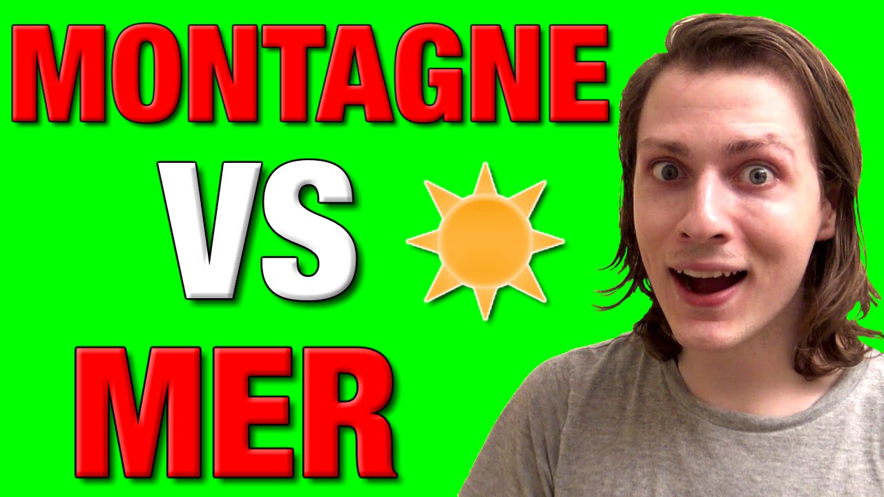 VACANCES : MER VS MONTAGNE - DELIRES DE MAX [MATIN]