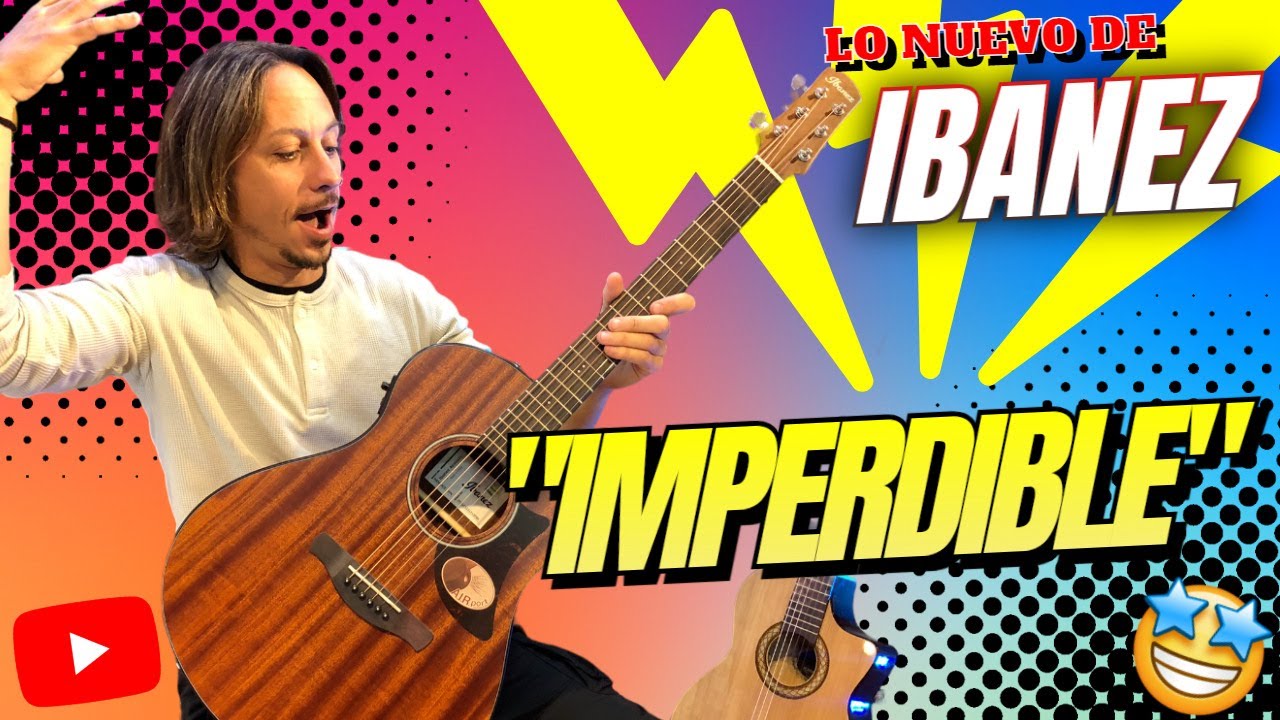 UNA VERDADERA SORPRESA!, pruebo la electroacustica IBANEZ AAM-54Ce y VIAJO A ENTREGARLA EN PERSONA!