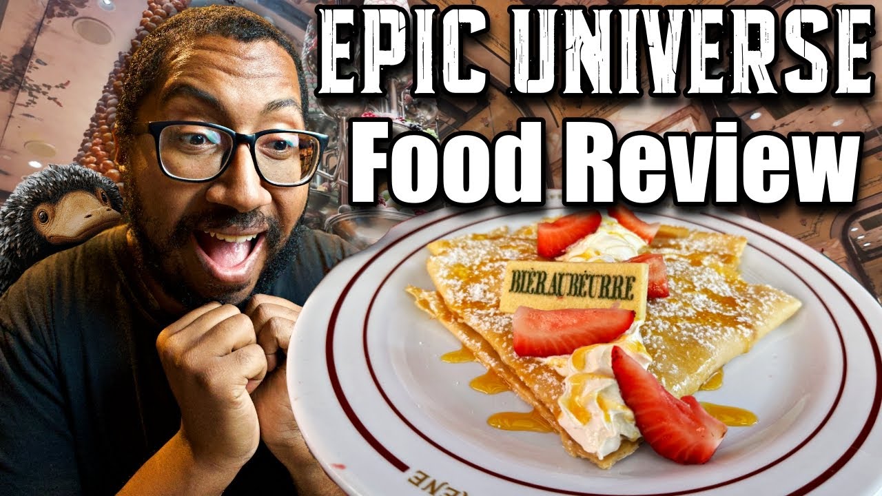 Epic Universe Food: Are Butterbeer Crepes worth it?