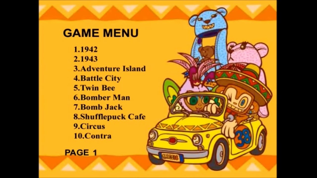 Super VCD 300 game nes: Page 1