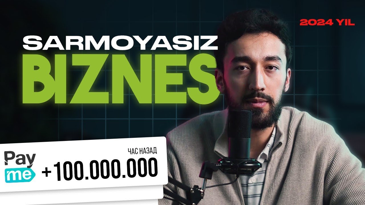 Yoshlar uchun eng yaxshi sarmoyasiz biznes! | 2026