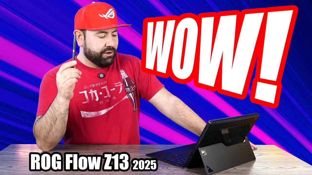 La TABLET mas PODEROSA del Mundo, ROG FLOW Z13 2025 con Ryzen AI MAX - Hands on - Gaddgets
