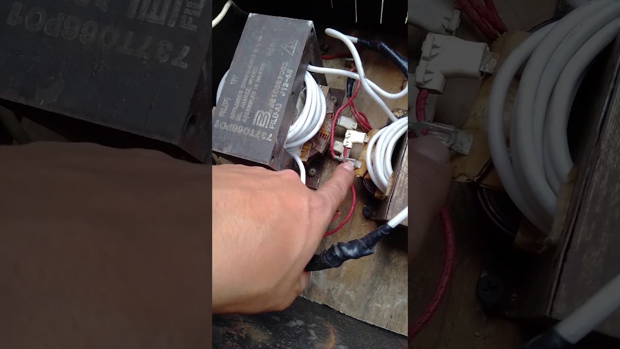 Soldadora electrica con 2 transformadores de microondas
