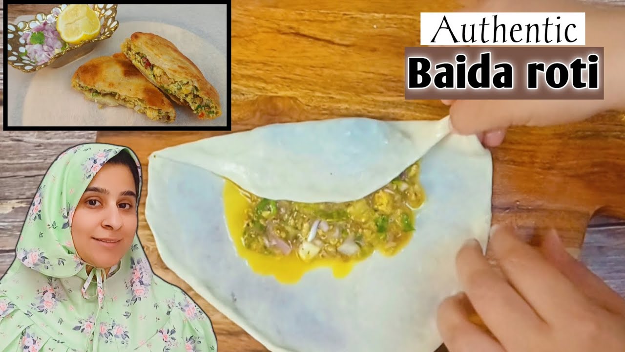Baida Roti Recipe - Street Style Chicken Keema Baida Roti | Mumbai ka famous street food