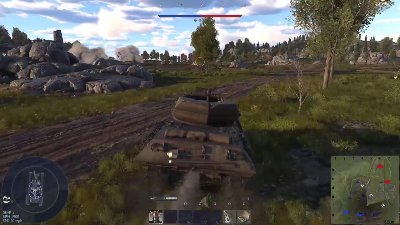 Playing War thunder