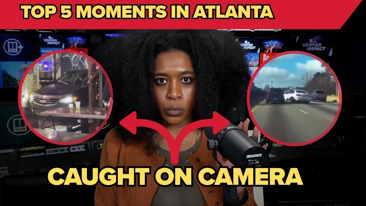 Top 5 “wait—WHAT?” Atlanta clips: sidewalk crash, golf cart chase + more | Caught on Camera