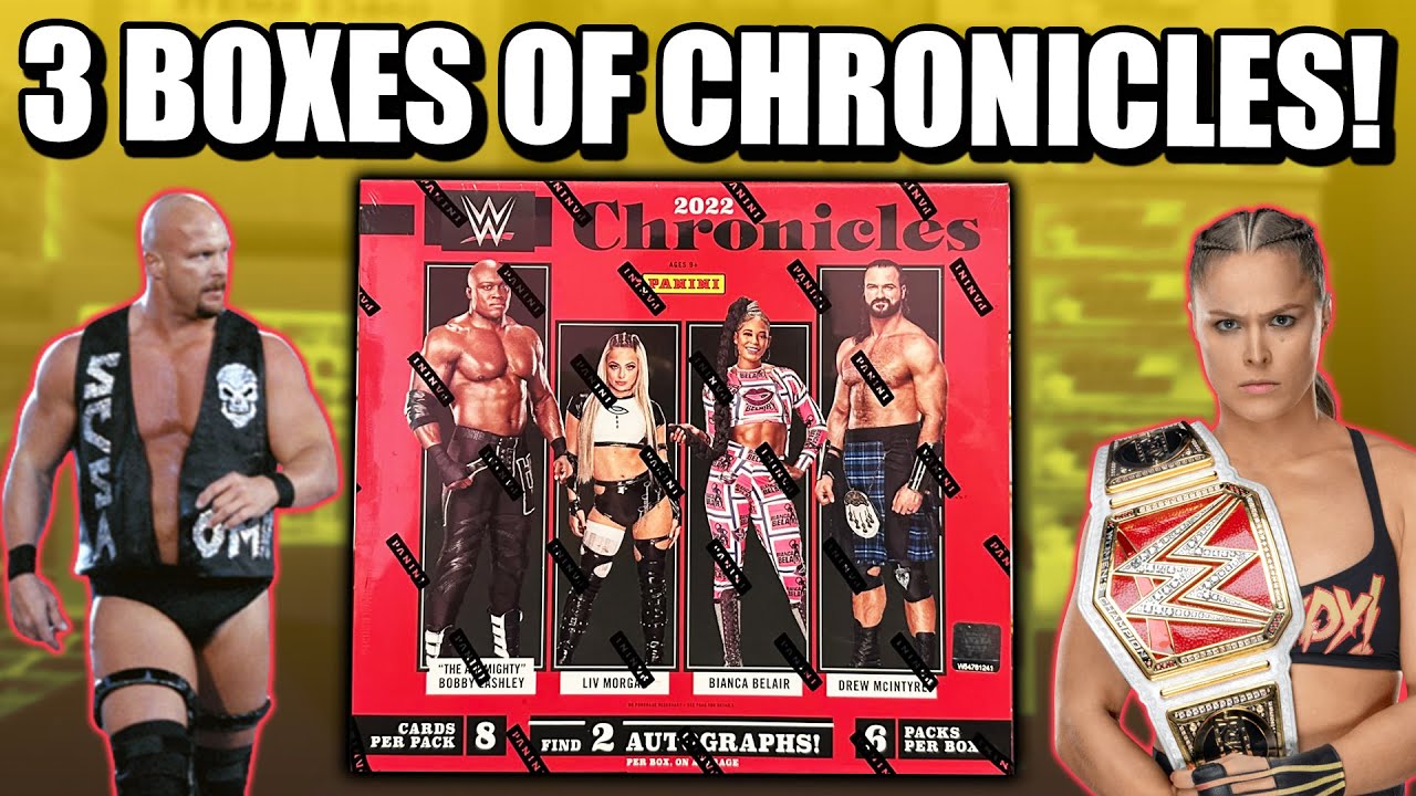GIMME A HELL YEAH!  | 2022 Panini Chronicles WWE Hobby Box Review