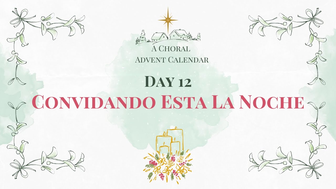 Convidando esta la noche