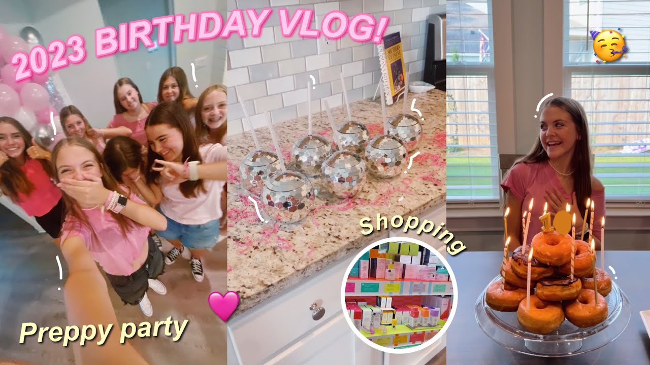 2023 *PREPPY* Birthday weekend in my life vlog! 🎂💗 // Mia Elizabeth