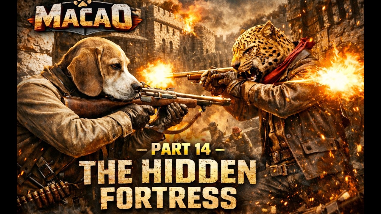 Капитан Макао, стр. 14 — СКРЫТАЯ КРЕПОСТЬ