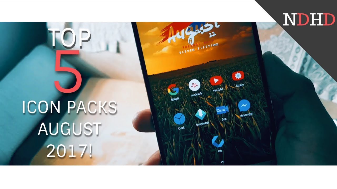 TOP 5 ICON PACKS