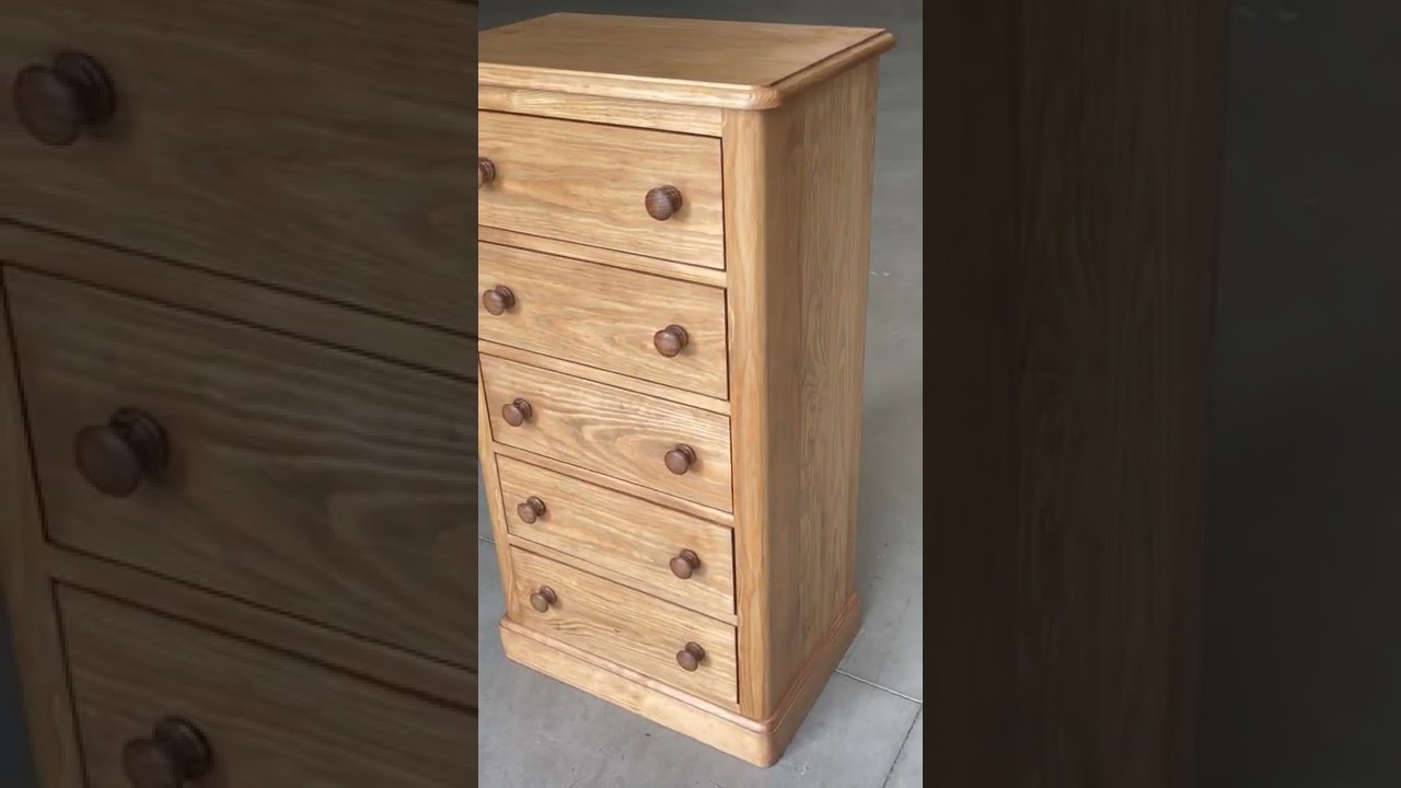 Commode ou Chiffonnier en Pin Massif 5 Tiroirs  |Mas & Cottage