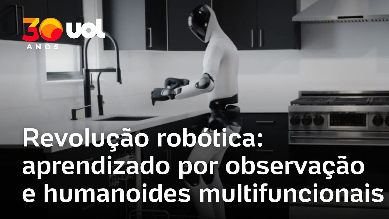 Robô que aprende só assistindo vídeo e humanoide que trabalha em casa e no escritório | O Impensável