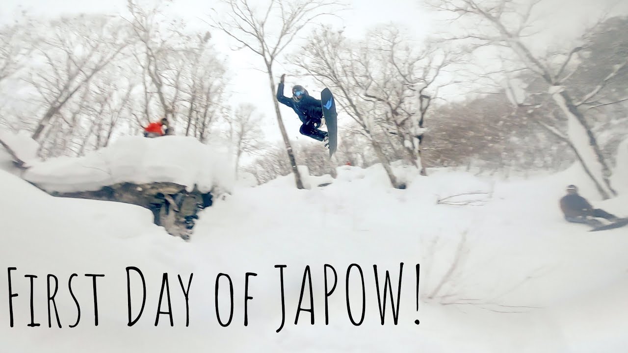 Snowboarding INSANE Japan Powder Hakuba 2019