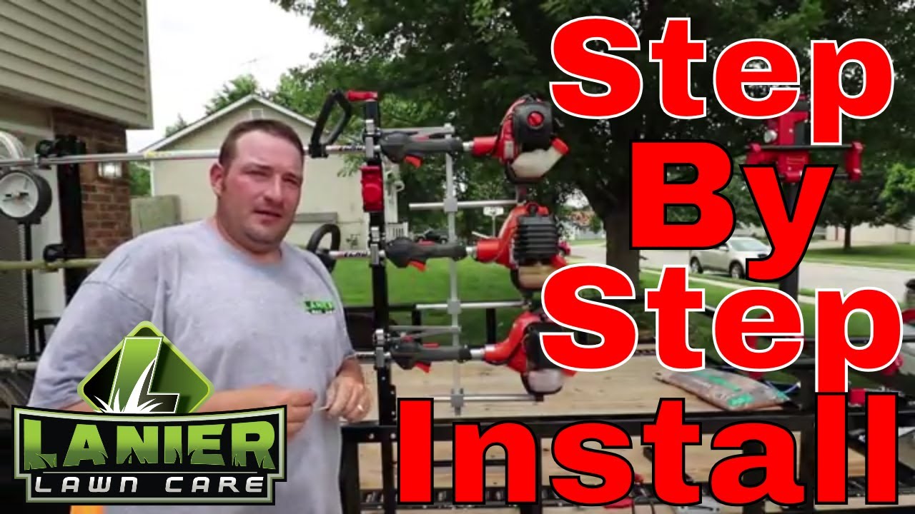 HOW-TO, Step by Step Install,  Equipment Defender Trimmer Racks