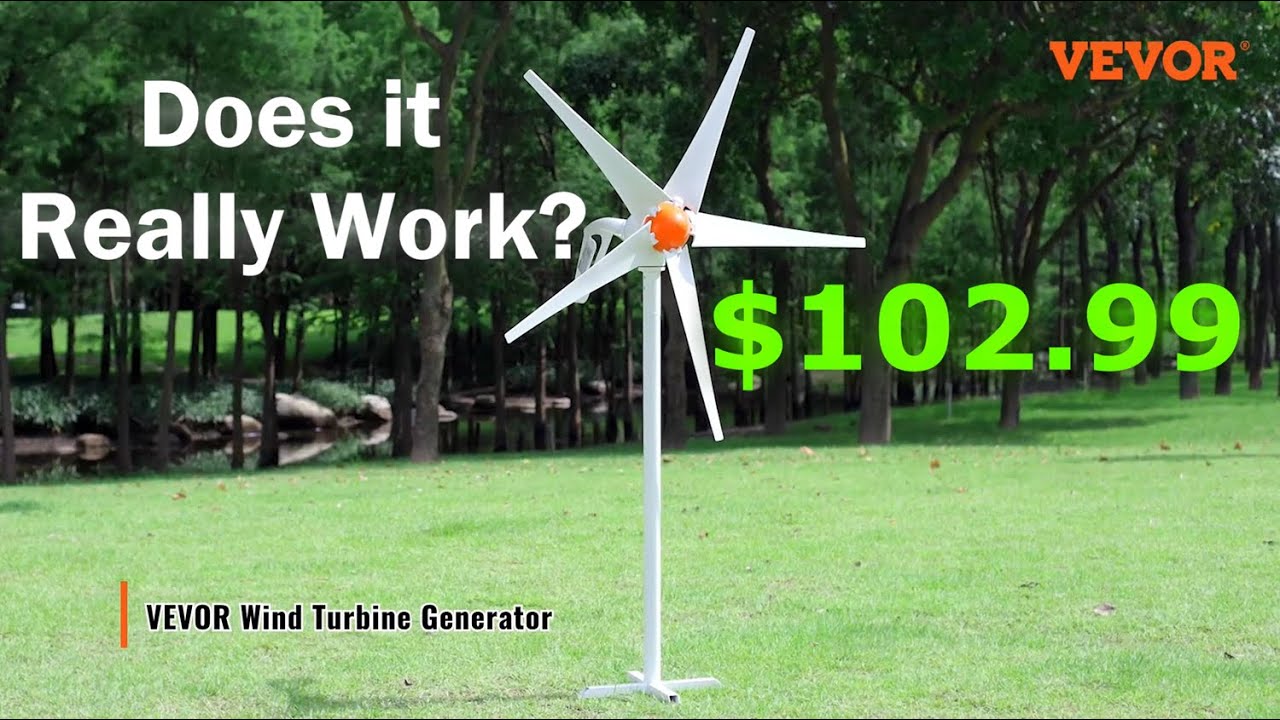 VEVOR 500W Wind Turbine Review | Cheap Home Wind Generator for Off Grid Power