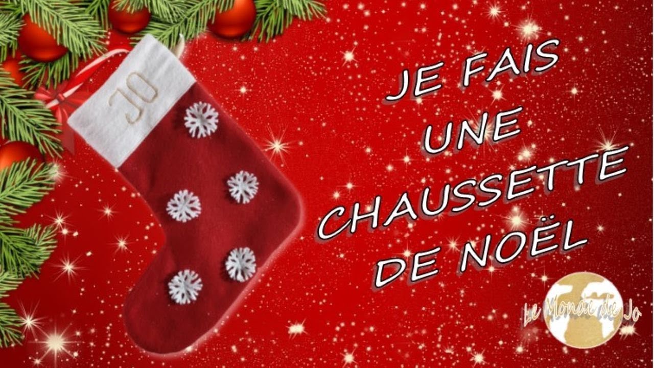 DIY | Je fais une chaussette de Noël