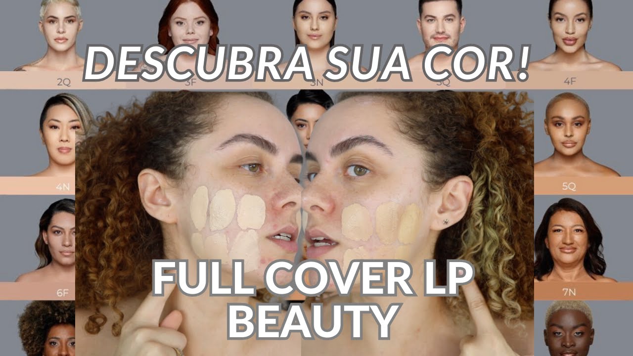 CORES DA BASE FULL COVER LP BEAUTY / TESTANDO CORES DE BASE!