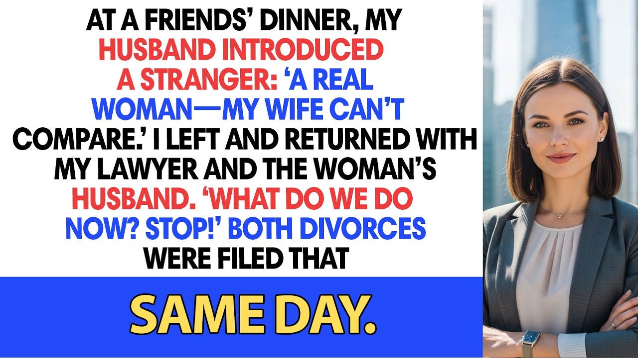 At A Friends’ Dinner, My Husband Introduced A Stranger: ‘A Real Woman—My Wife Can’t Compare…