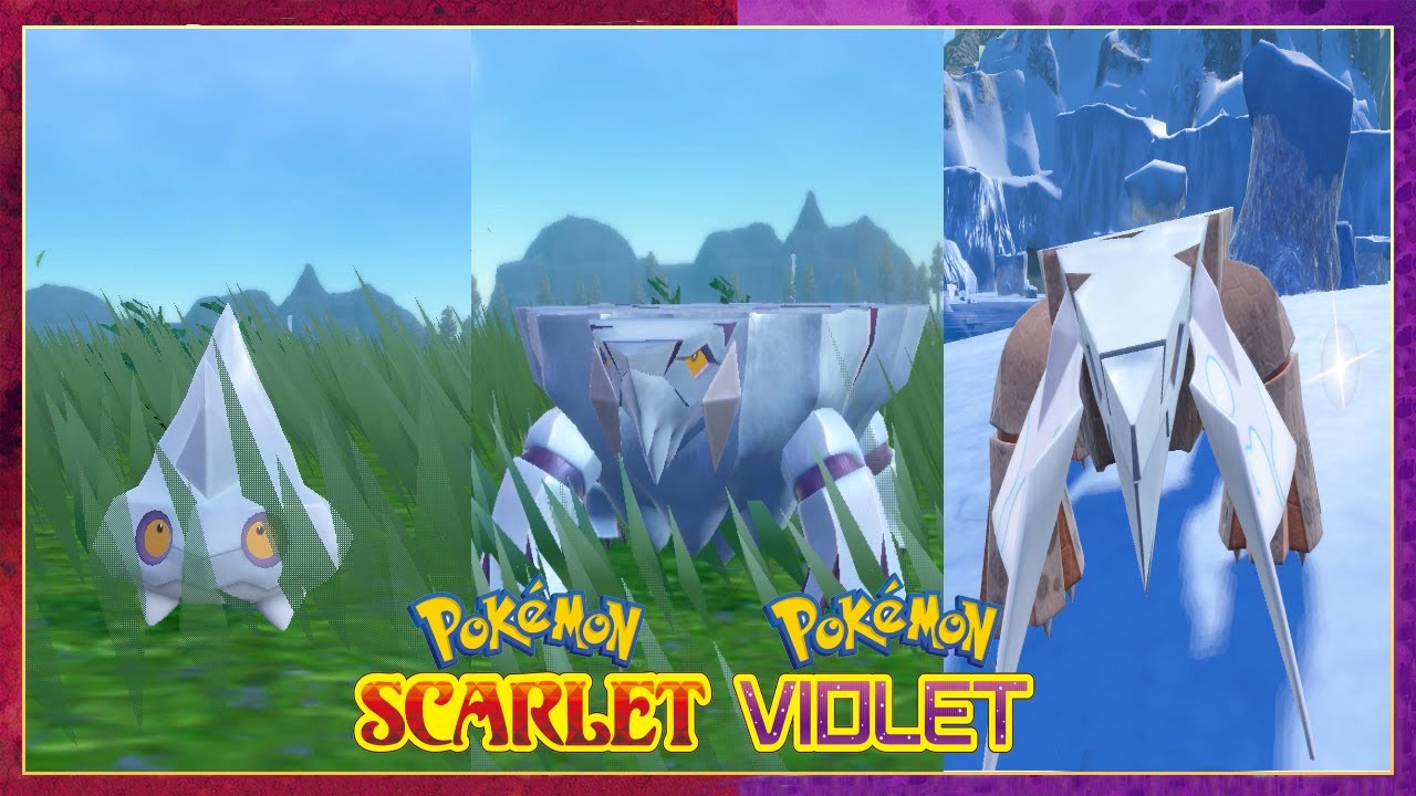 Pokemon Scarlet & Violet How To Evolve Bergmite Into Avalugg & Forms