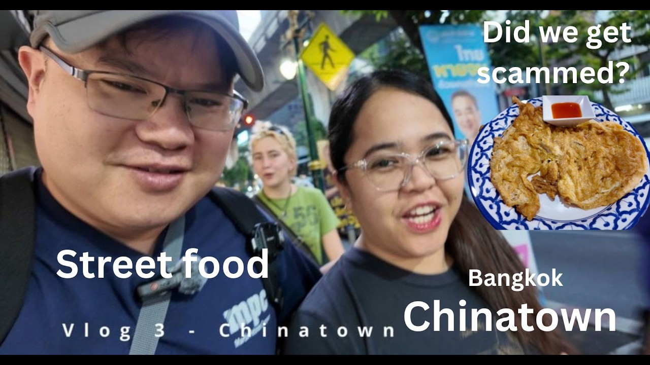 My Thailand vlog 3 - Eating My Way Through Yaowarat Bangkok Chinatown 2026 #foodie #vlog #streetfood