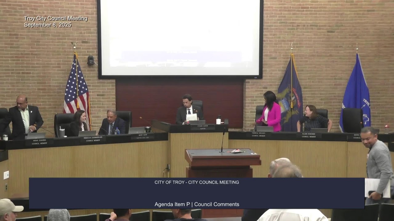 City Council Meeting September 8, 2025