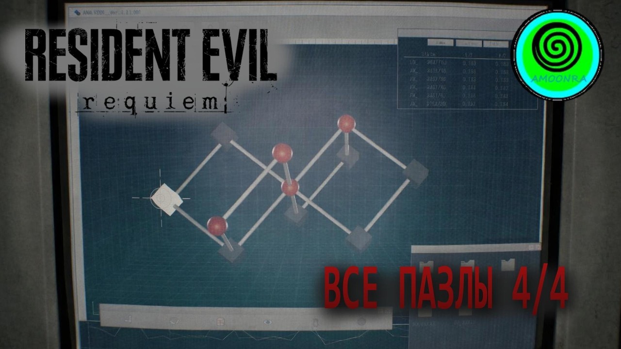 Resident Evil Requiem: Исследование крови. Все пазлы 4/4.