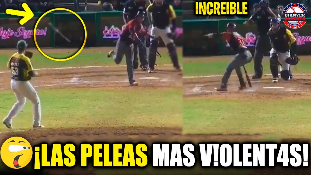 Bateadores Que Se Volvieron LOCOS y LANZARON el BATE al PITCHER | MLB
