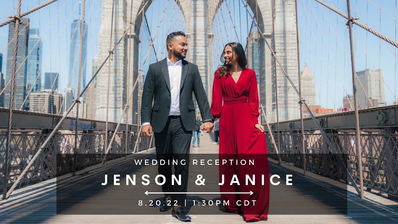 LIVE Wedding Reception of Jenson and Janice | 08.20.22 | 01:00PM CDT