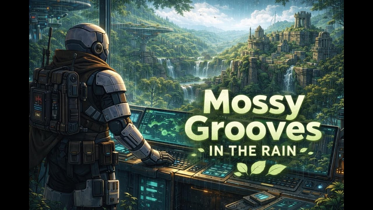 Mossy Grooves in the Rain | Jungle Lofi for Deep Focus Ad Free