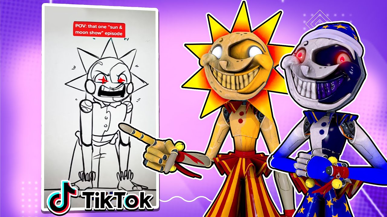 Sun and Moon REACT to YOUR FANART!?