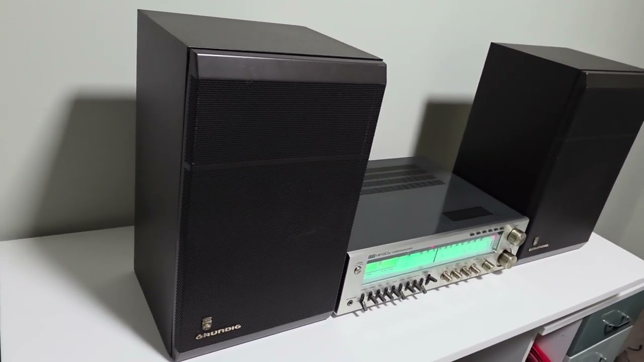 ITT 8032 stereo receiver & Grundig Box 860b