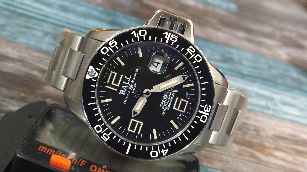 Ball Engineer Hydrocarbon EOD 42mm SpringSEAL & SpringLock DM3200A-S2C-BK