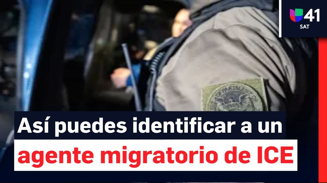 ¿Quién es un agente de ICE? Te explicamos cómo puedes saberlo