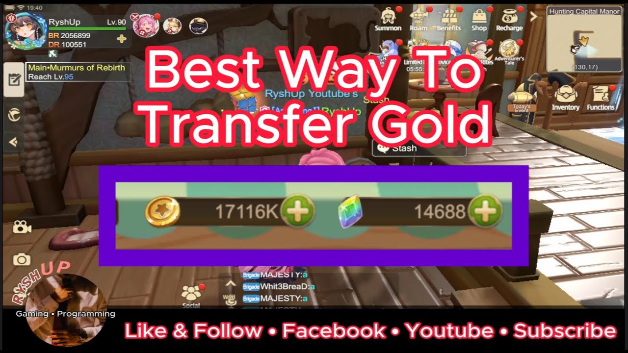 Draconia Saga: Transfer Gold Ultimate Trick
