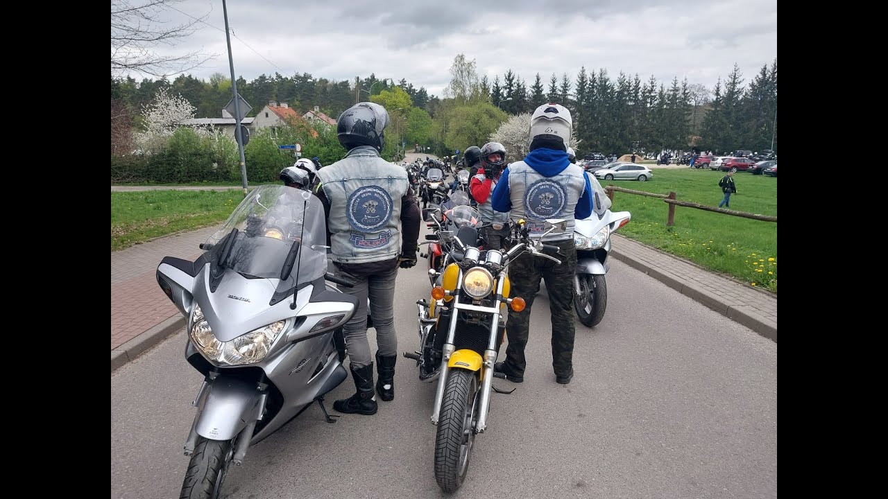 Rozpoczęcie sezonu motocyklowego 2024 Pasłęk