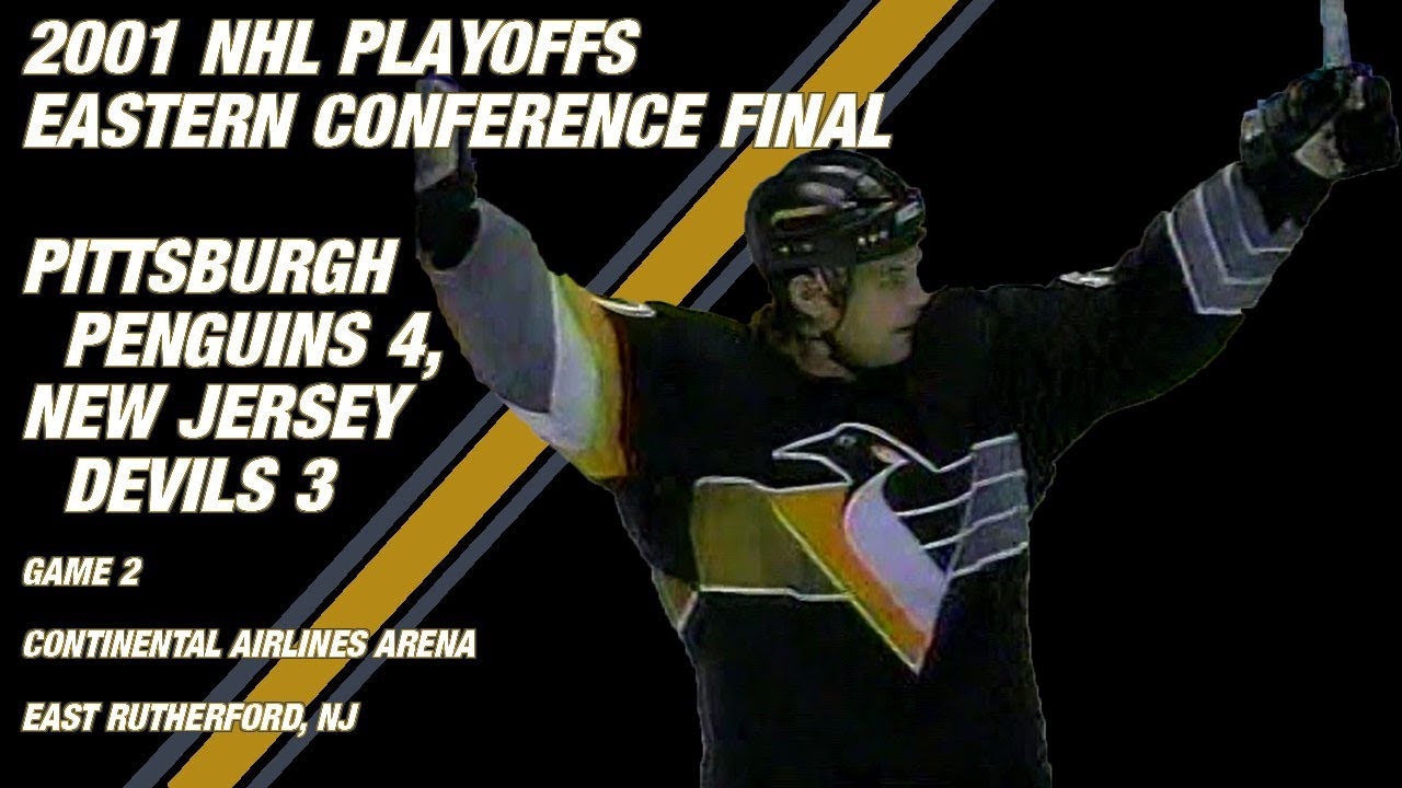2001 Eastern Conference Final Game 2: Pittsburgh Penguins 4, New Jersey Devils 2 (PARTIAL GAME)
