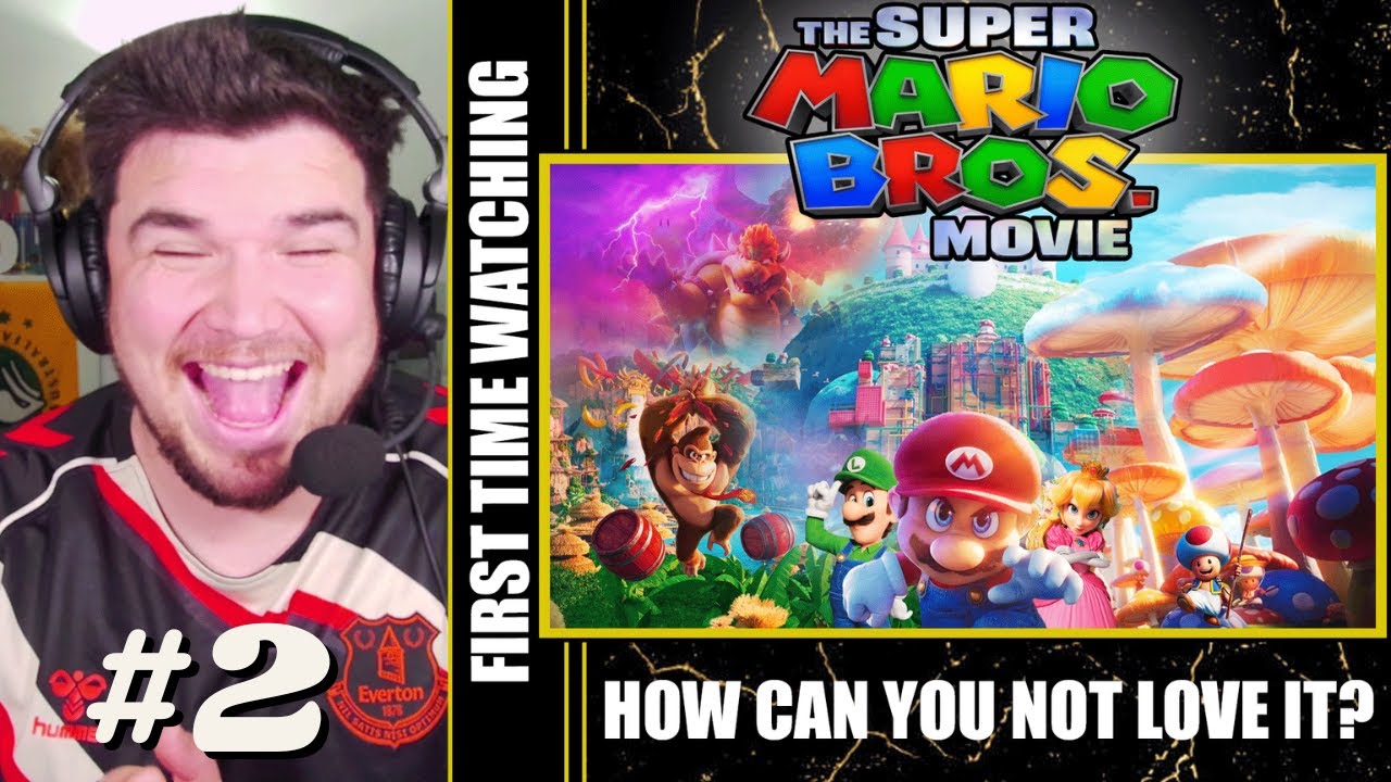 PRINCESS PEACH ENTRY SCENE! PART 2 -The Super Mario Bros Movie First Time Watching