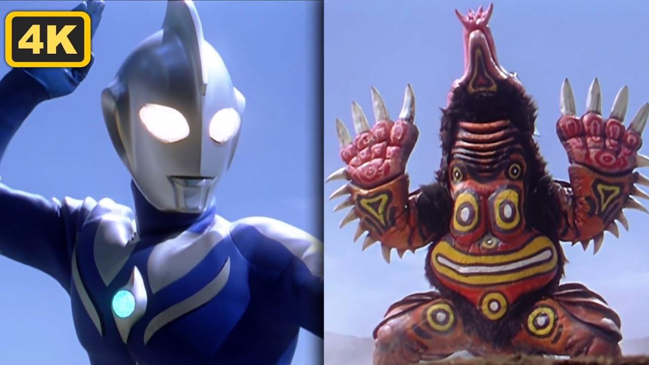 (4K) Ultraman Cosmos Vs Mogrudon [ENG SUB]