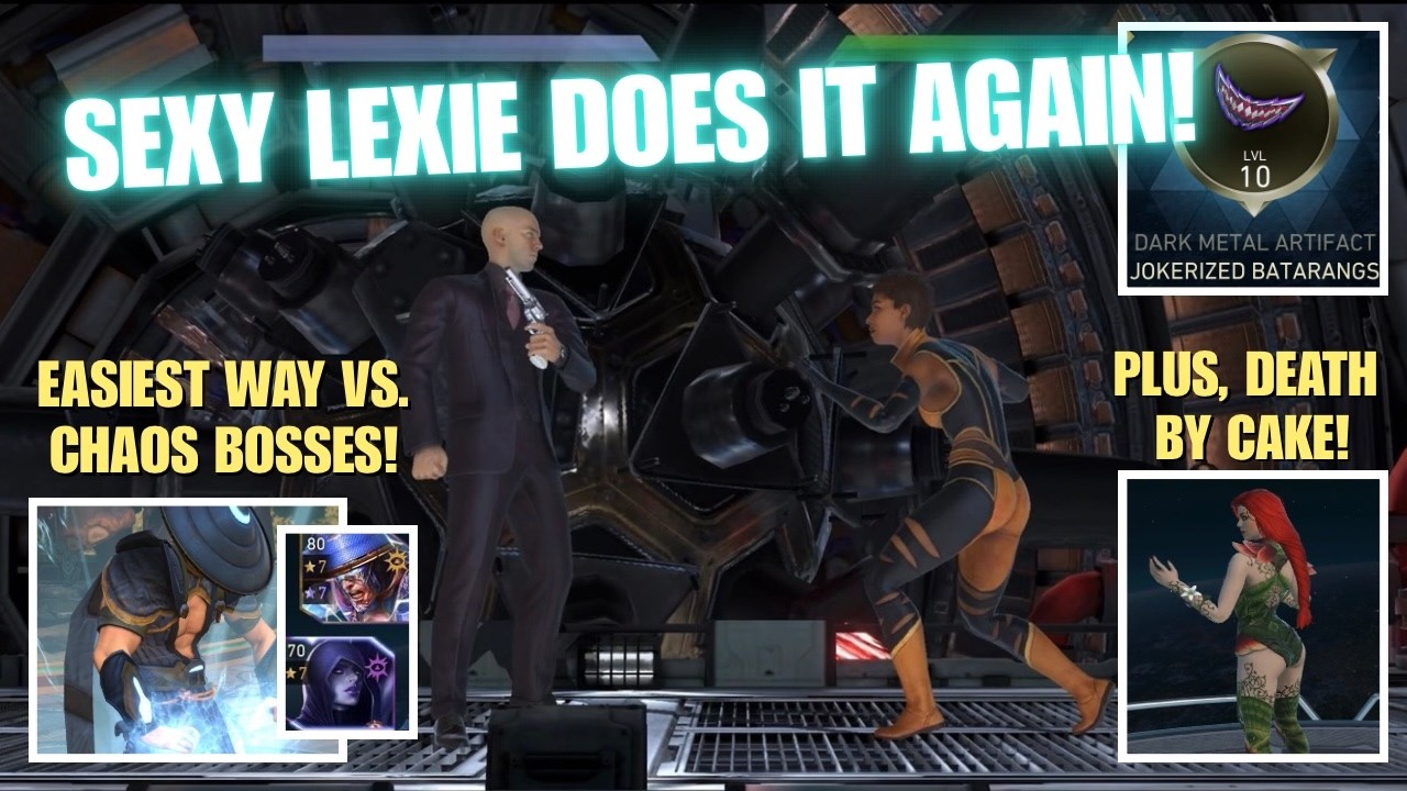 DCU Lex Luthor tests Jokerized Batarangs, THE KING returns, CRUSH chaos, more! Injustice 2 Mobile