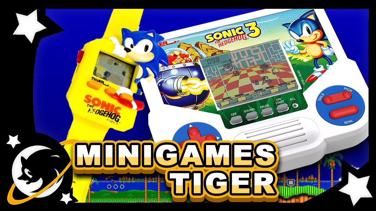 SONIC E SEUS MINIGAMES NOSTÁLGICOS DA TIGER! LEMBRE TODOS | PEDIDO DE VLOG SEM PAUTA