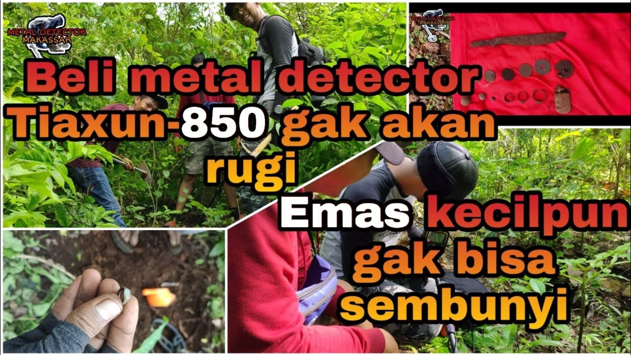 Treasure hunter indonesia - tx850 metal detector