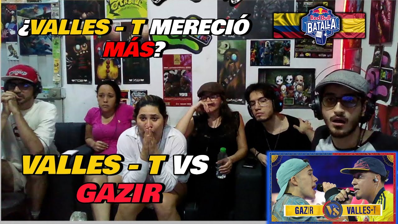 🔴COLOMBIANOS REACCIONAN a VALLES T vs GAZIR - &iquest;MERECI&Oacute; M&Aacute;S VALLES-T? [RED BULL INTERNACIONAL 2024]