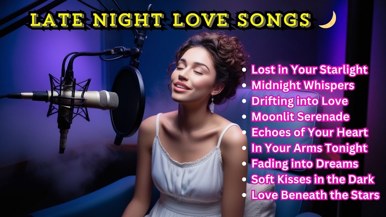 Late Night Love Songs 🌙 Soft & Dreamy Pop for the Soul playlist