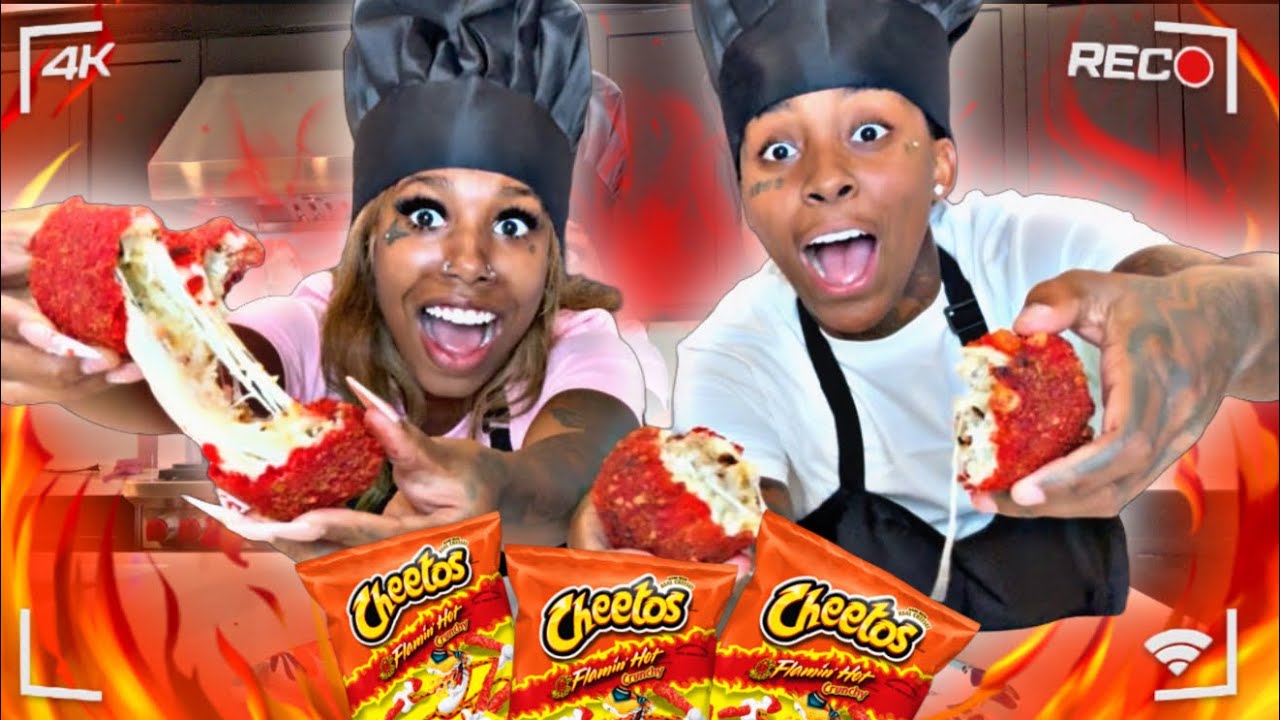 FLAMING HOT 🥵 CHEETOS BALL 😱