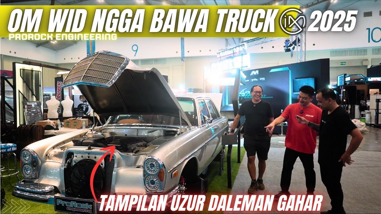 KETEMU OM WID PROROCK ENGG - DI IMX 2025 NGGA BAWA TRUCK BAWA NYA MOBIL CLASSIC 6000CC WOW!!!