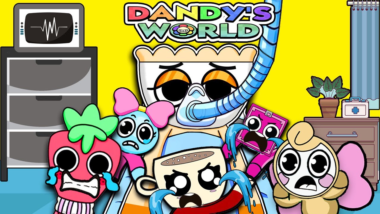Making DANDY'S WORLD Game Book + (Teagan Squishy)