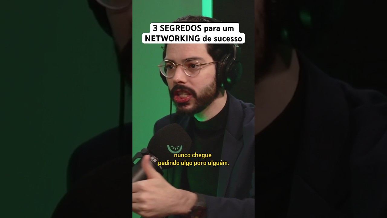 3 SEGREDOS para um NETWORKING de sucesso