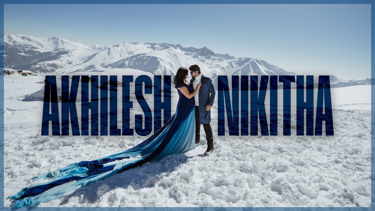 Where love slows down, Kashmir listens! | Prewedding | Nikitha & Akhilesh